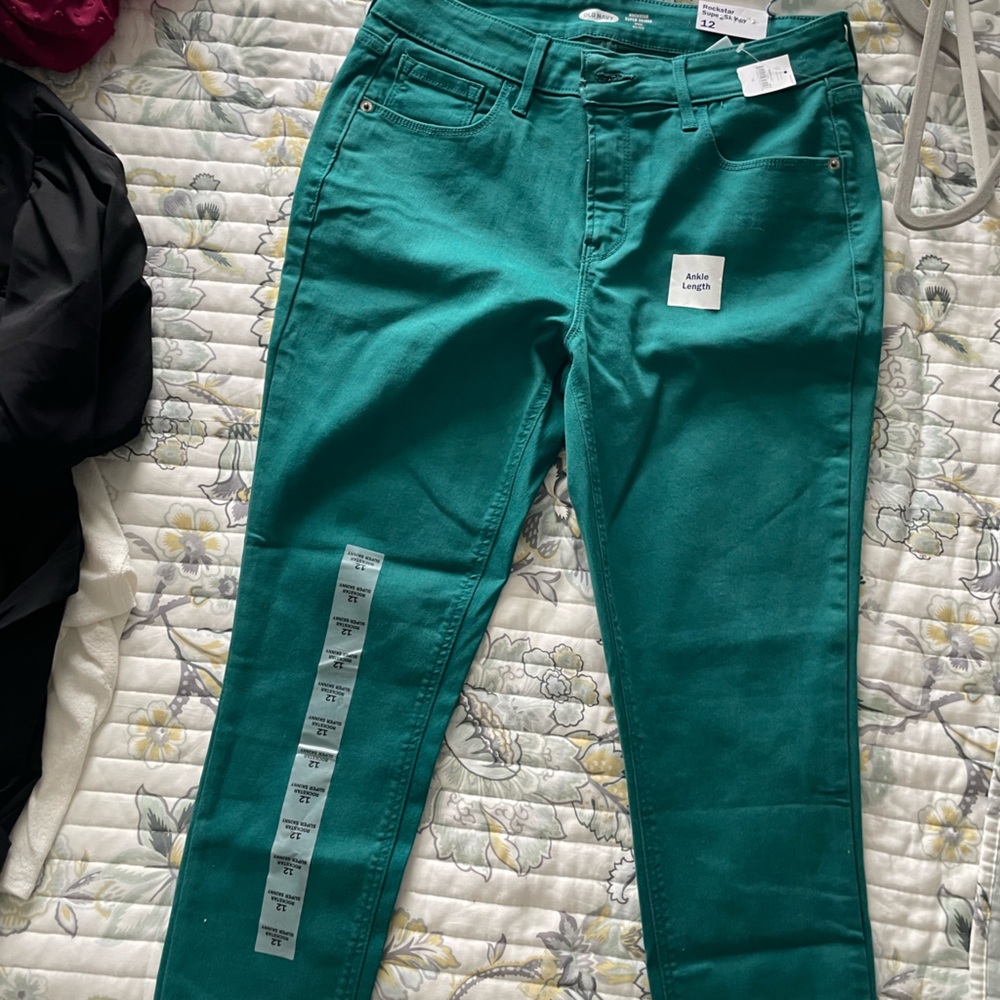 Green pants